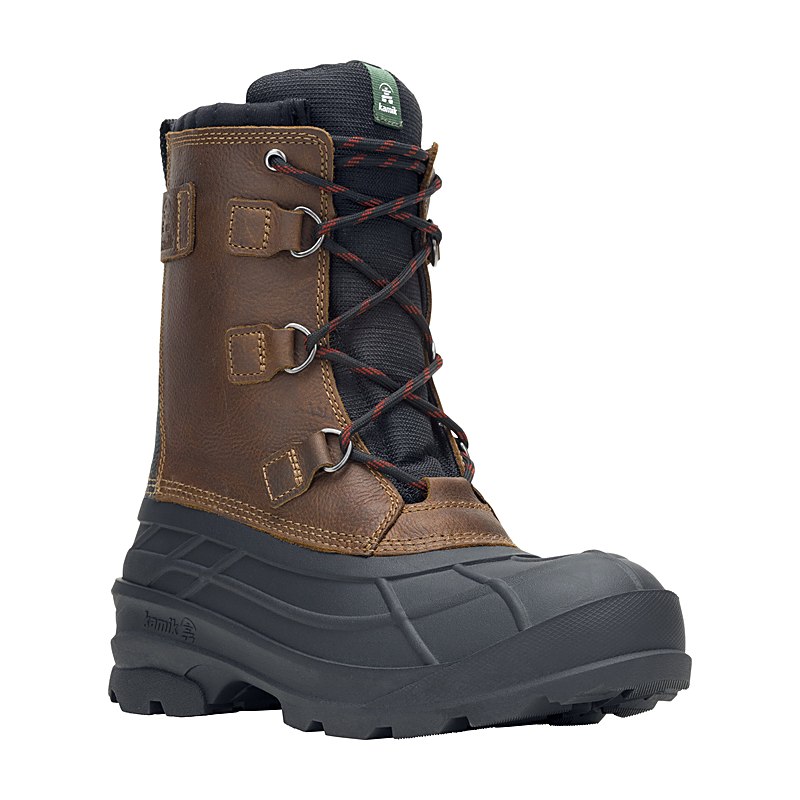 Kamik Winterstiefel Alborg Plus, brown, Größe 45