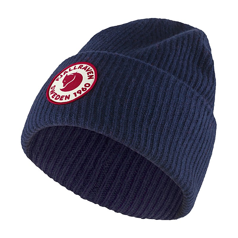 Fjällräven Mütze 1960 Logo, dark navy, Größe one size