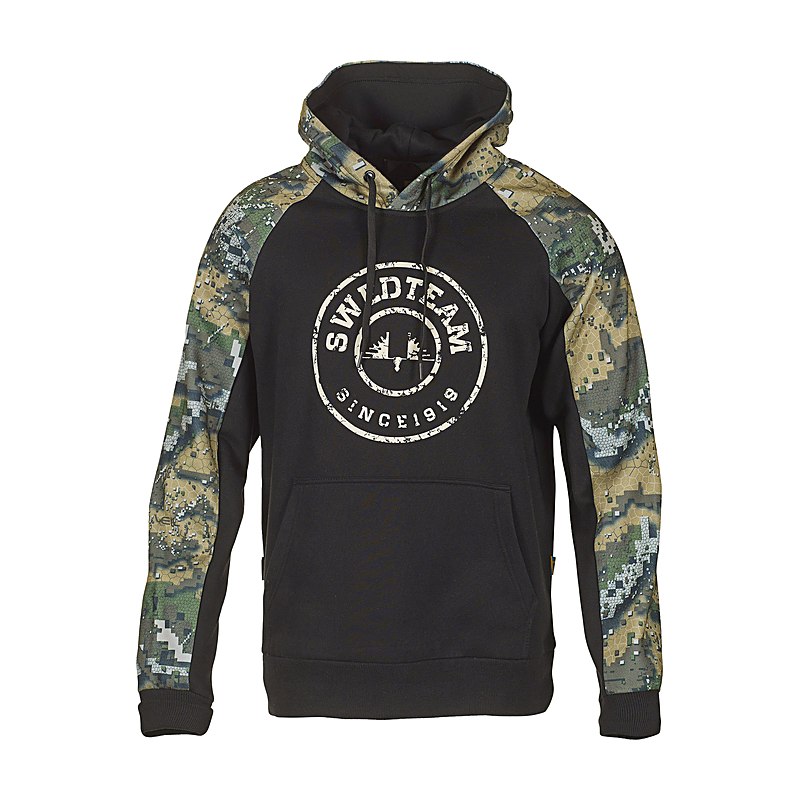 Swedteam Pullover Ridge Hoodie, black, Größe L