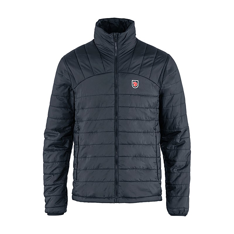Fjällräven Herren-Steppjacke Expedition X-Lätt, black, Größe XXL