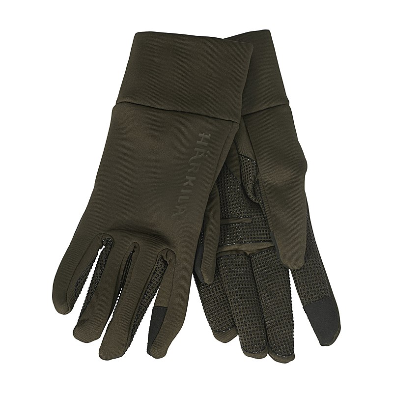 Härkila Handschuhe Power Stretch, willow green, Größe L