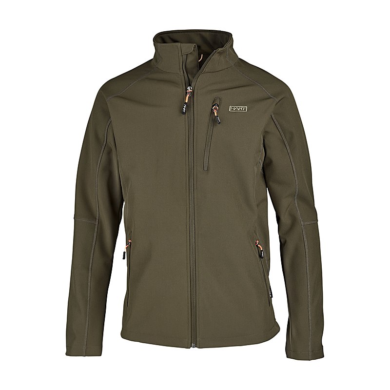 Hart Softshelljacke Egur-S, oliv, Größe 3XL