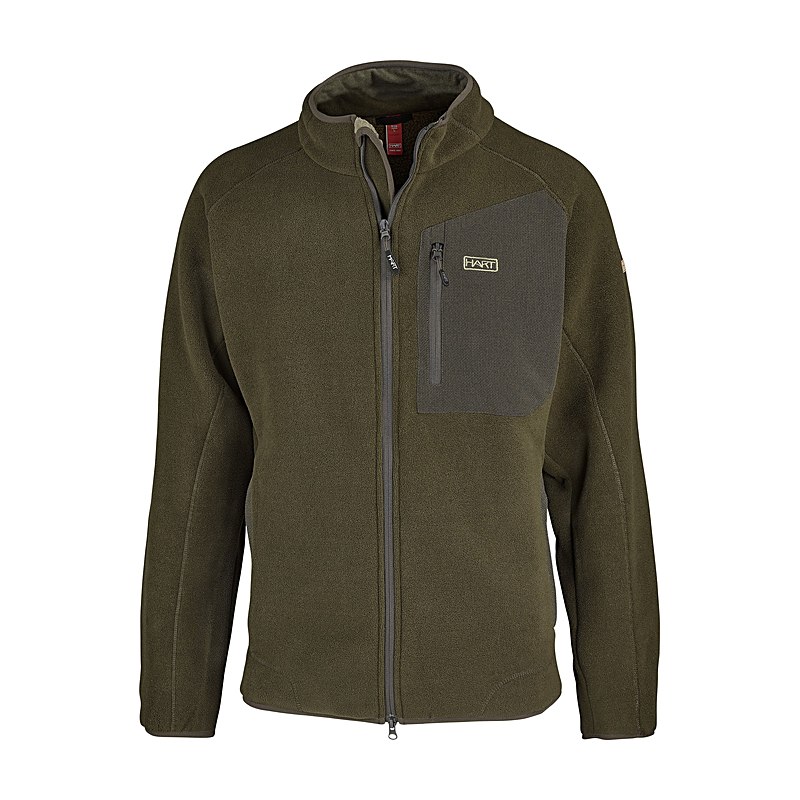 Hart Fleecejacke Garde XHP, oliv, Größe XL