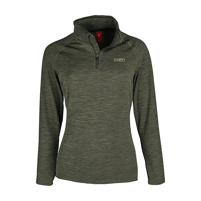 Hart Langarmshirt H-Trail-ZN, grün, Größe XL
