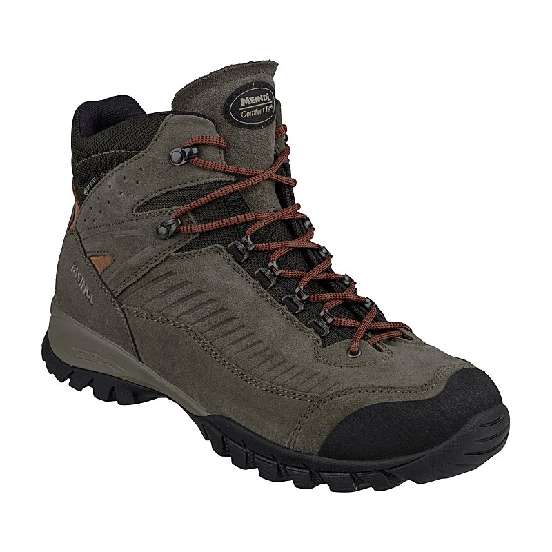 Meindl Wanderschuhe Salo Mid GTX, braun-terracotta, Größe 11,5