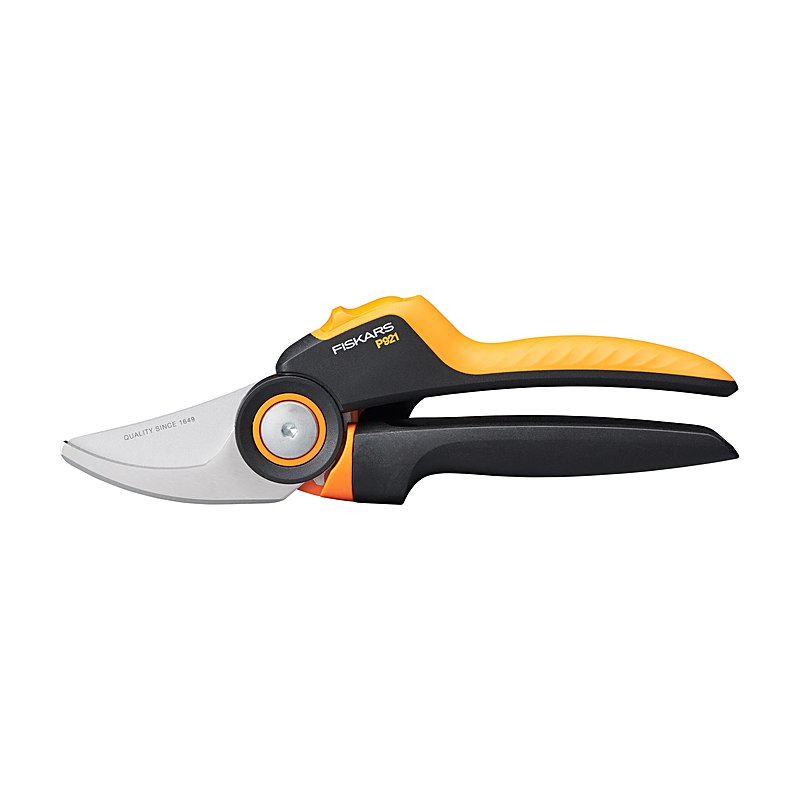Fiskars Bypass-Gartenschere P921 mit Rollgriff