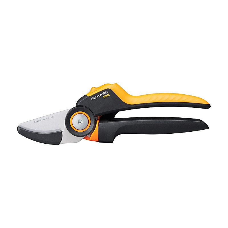 Fiskars Amboss-Gartenschere P941 mit Rollgriff