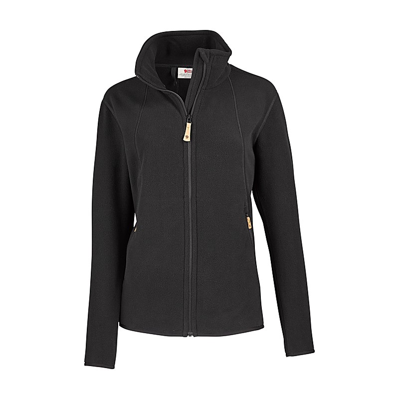 Fjällräven Damen-Fleecejacke Stina, black, Größe M