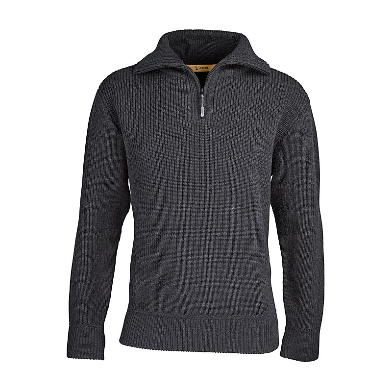 Life-Line Pullover Atlantic, dark grey, Größe 4XL