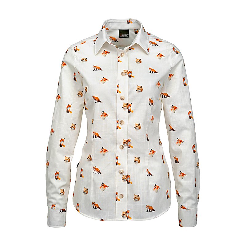 Skogen Langarmbluse Fuchs, multicolor, Größe 34