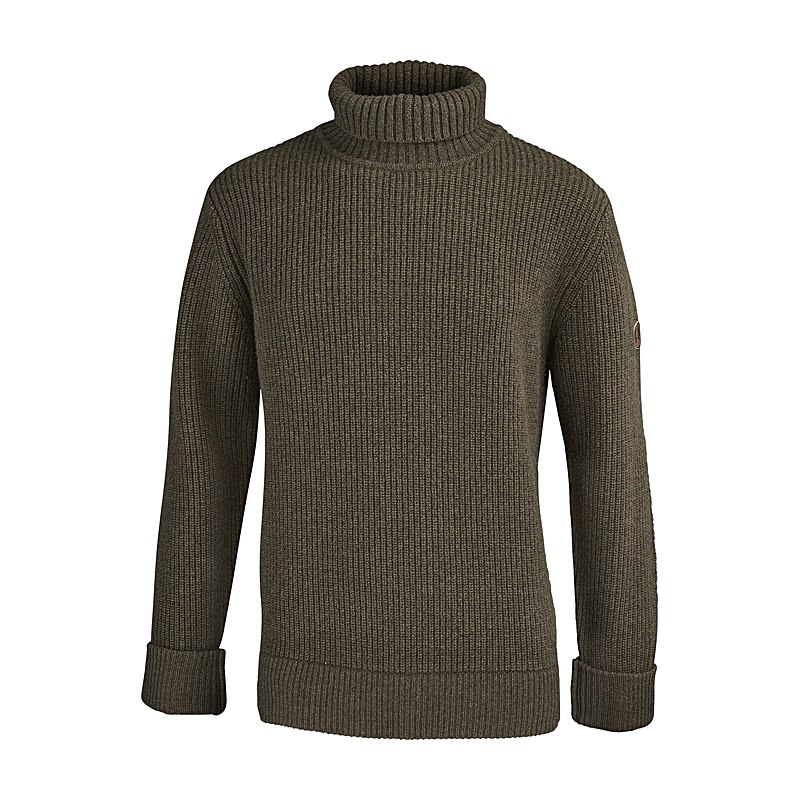 Nordforest Hunting Rollkragenpullover Vegard, brown, Größe 3XL