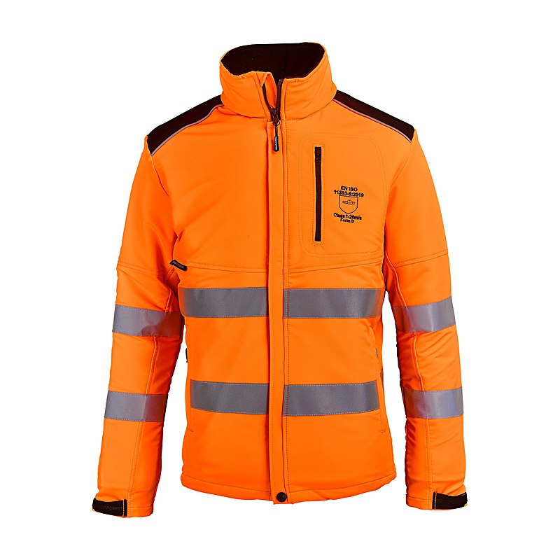 Profiforest Schnittschutzjacke Visible, orange, Größe 3XL