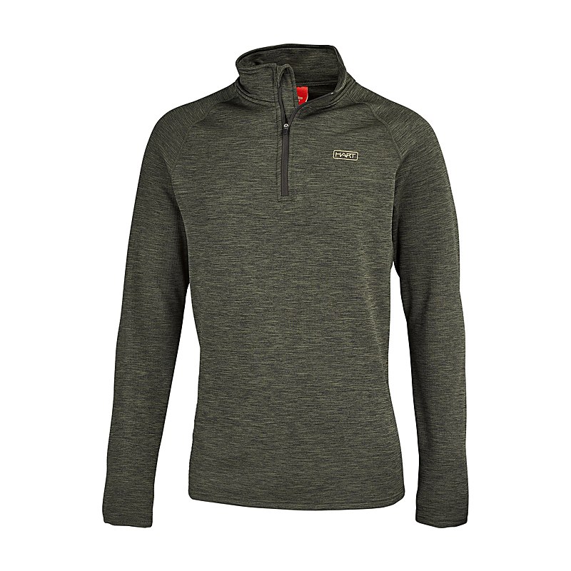 Hart Langarmshirt H-Trail-ZN, grün, Größe XXL