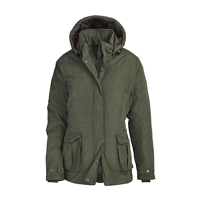 Nordforest Hunting Winterjagdjacke Arinna, oliv, Größe 44