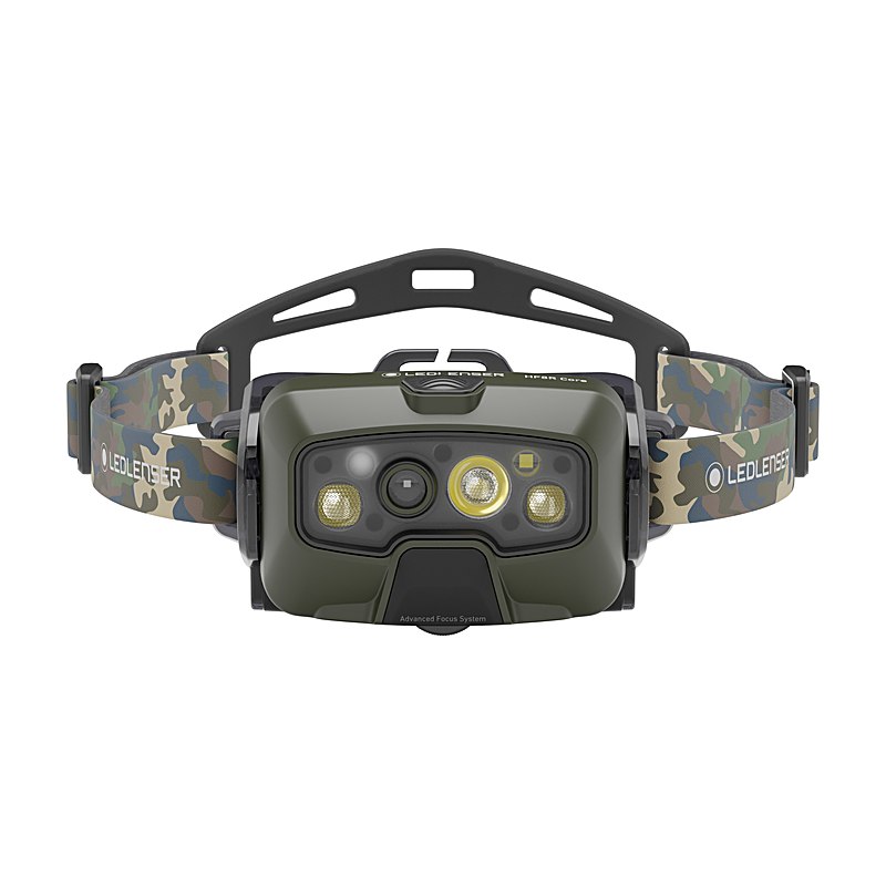 Ledlenser Stirnlampe HF8R Core RGB, camouflage