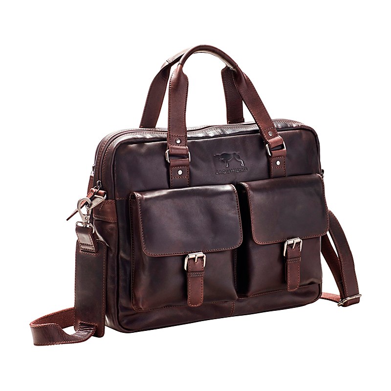 Jagdhund Laptoptasche Jakob, braun