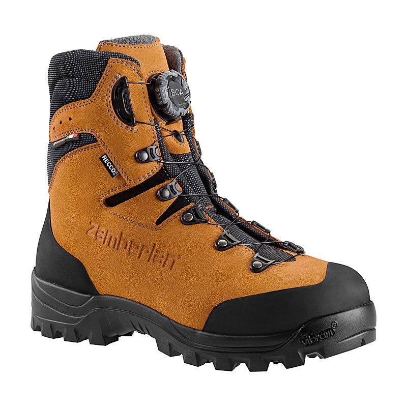 Zamberlan Schnittschutzstiefel Delimber GTX RR Boa, orange, Größe 43