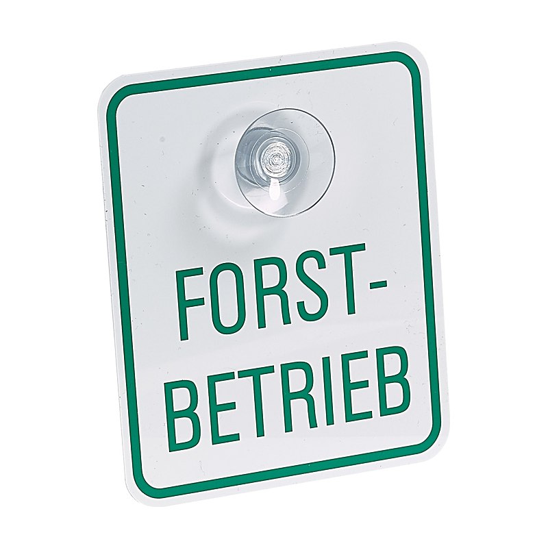 Autoschild Forstbetrieb
