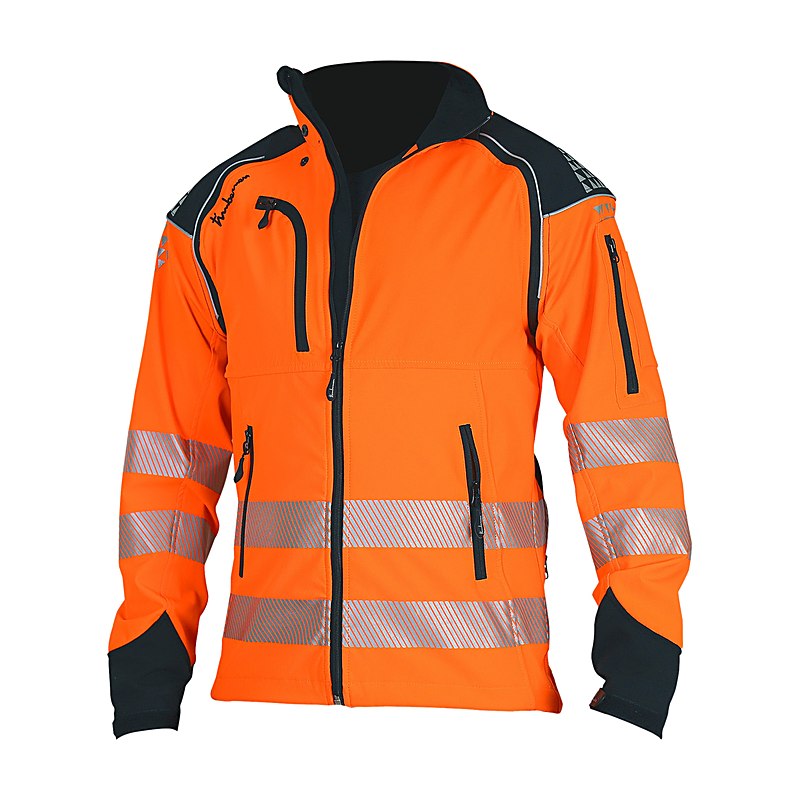 Timbermen Forstjacke Allround Hi-Vis, orange, Größe XXL