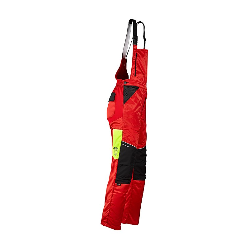 Profiforest Schnittschutz-Latzhose Basic, rot, Größe M
