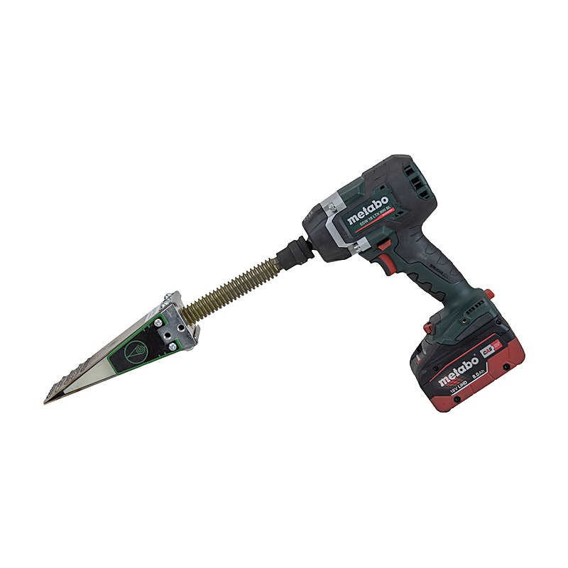 Forstreich Fällkeil-Set TR 24 AQ mit Schlagschrauber Metabo SSW 18 LTX 800 BL, 2 Akkus 8,0 Ah und Ladegerät ASC 290