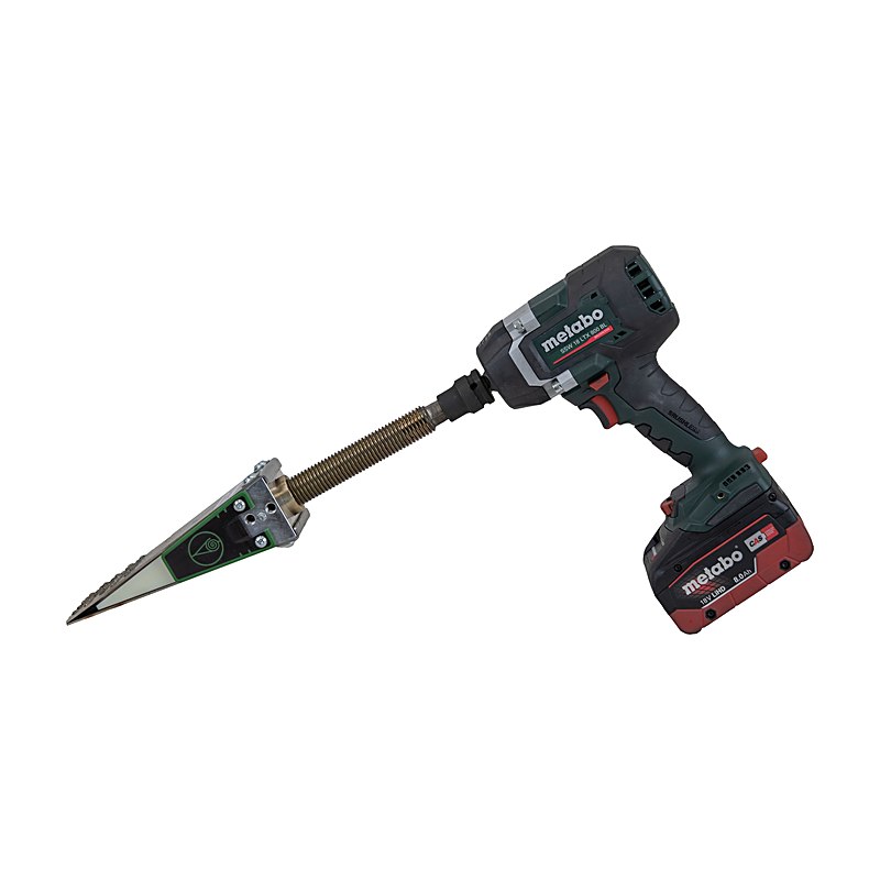 Forstreich Fällkeil-Set TR 24 HD mit Schlagschrauber Metabo SSW 18 LTX 800 BL, 2 Akkus 8,0 Ah und Ladegerät ASC 290