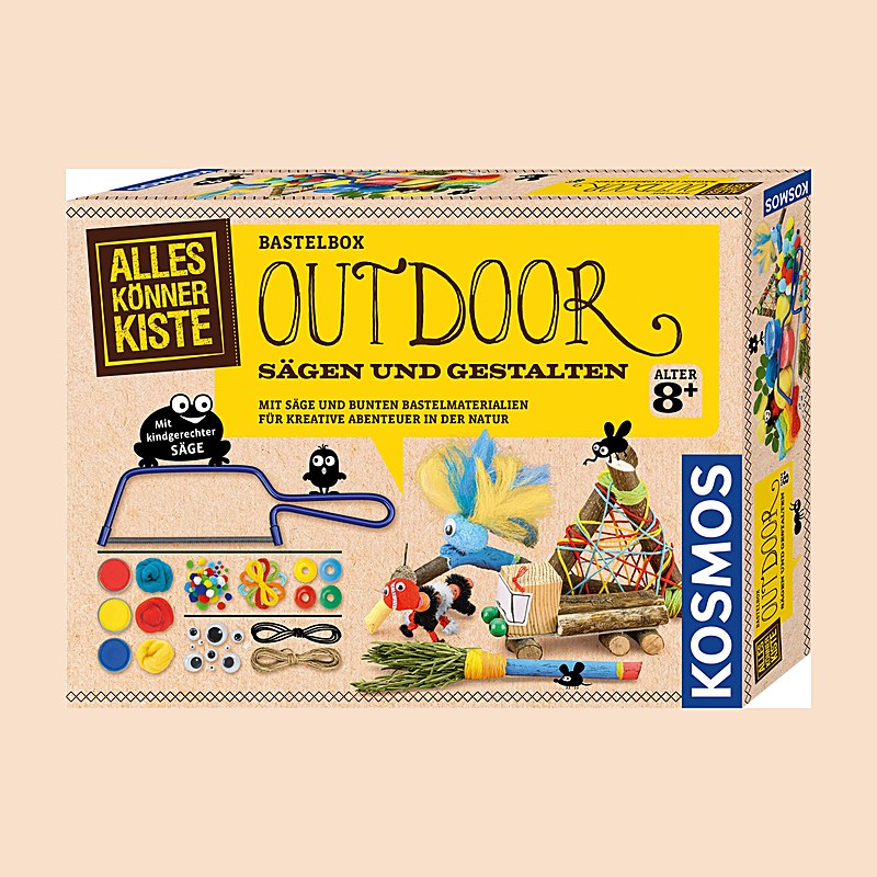 Bastelbox Outdoor – Sägen und Gestalten