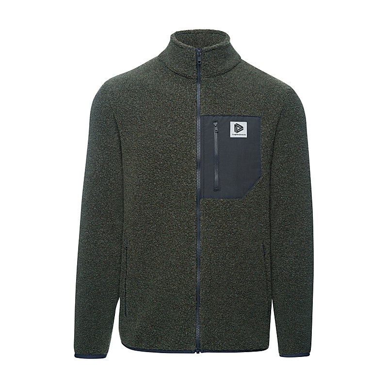 Thermowave Jacke ReNew Merino, forest green, Größe M