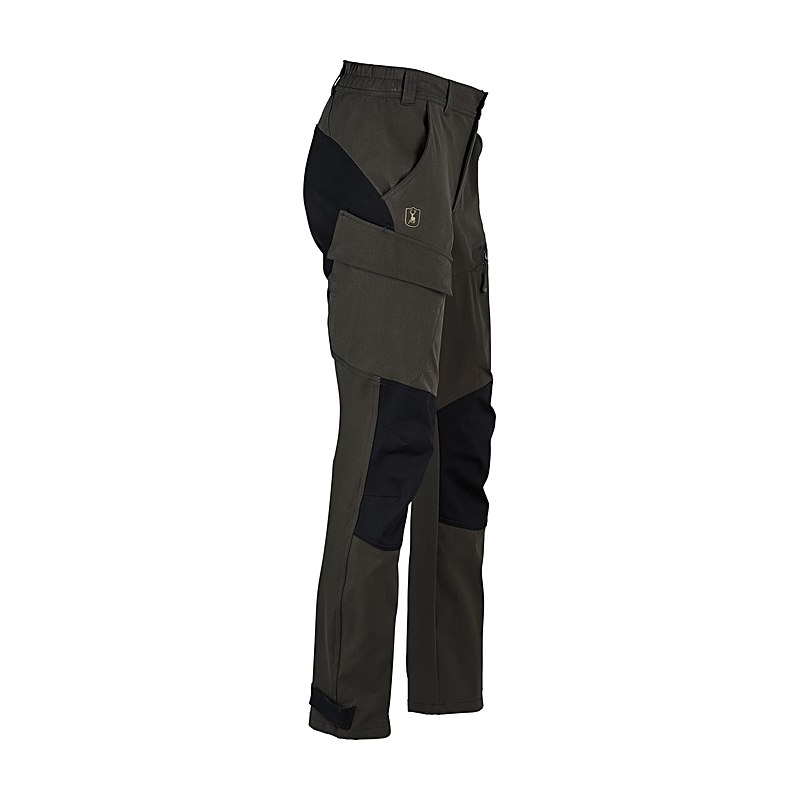 Deerhunter Hose Sarek Full Stretch, fallen leaf-black, Größe 106