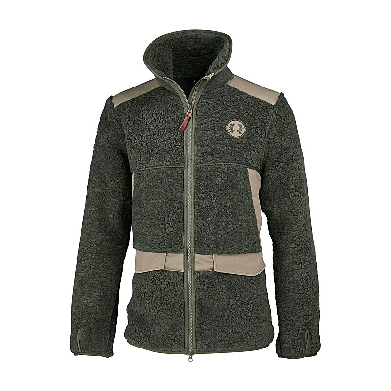 Nordforest Hunting Faserpelzjacke Aker, oliv-braun, Größe XL
