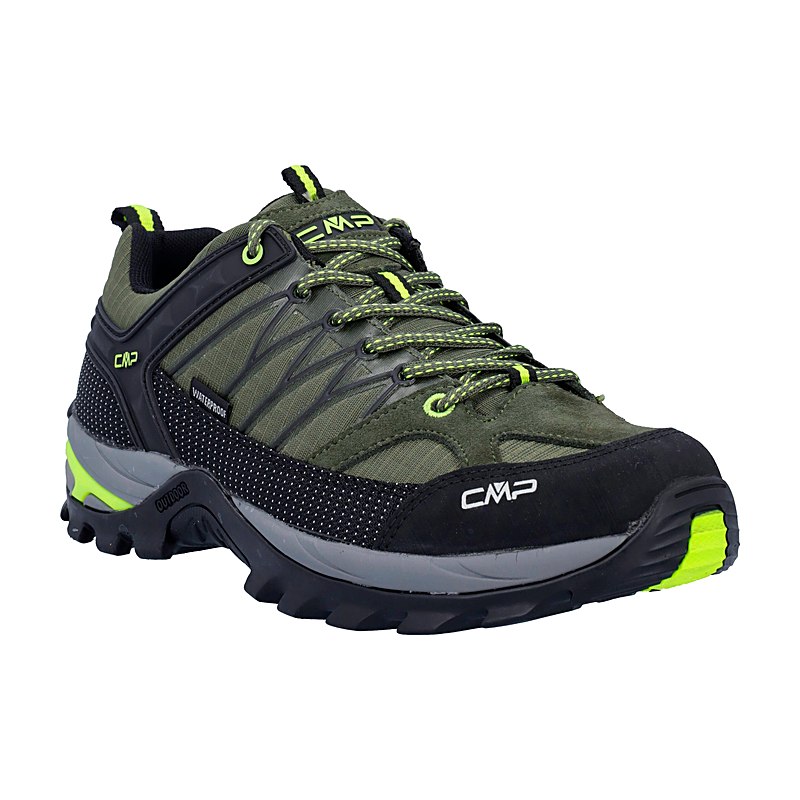 CMP Herren-Wanderschuhe Rigel Low WP, jungle-yellow fluo, Größe 40