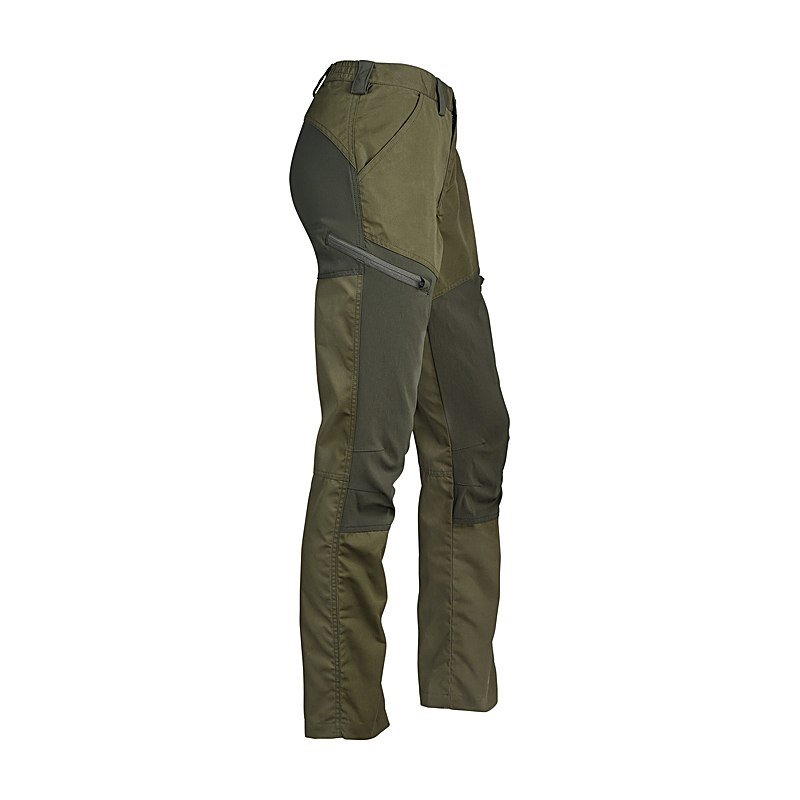 Härkila Hose Fjell, dark olive-willow green, Größe 34