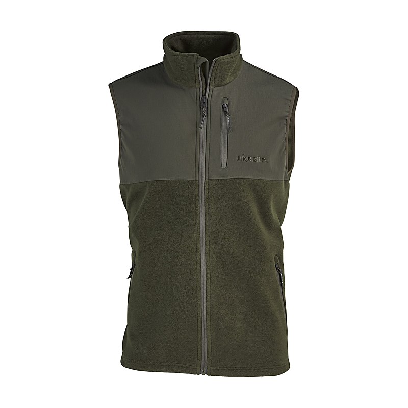 Härkila Fleeceweste Fjell, hunting green-willow green, Größe 3XL