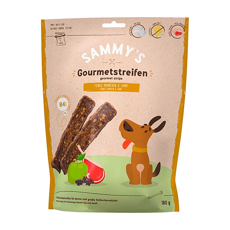 Sammy's Gourmetstreifen Hühnchen & Lamm