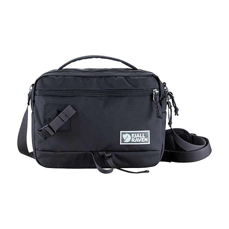 Fjällräven Schultertasche Vardag, coal black