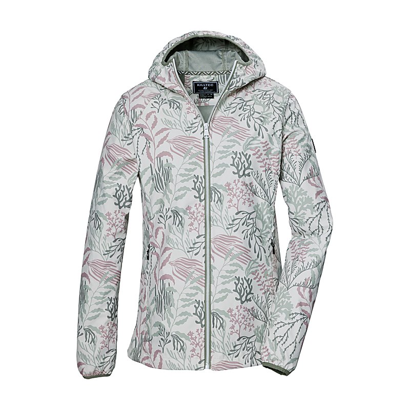 Killtec Softshelljacke KOS 56, helles salbei, Größe 36