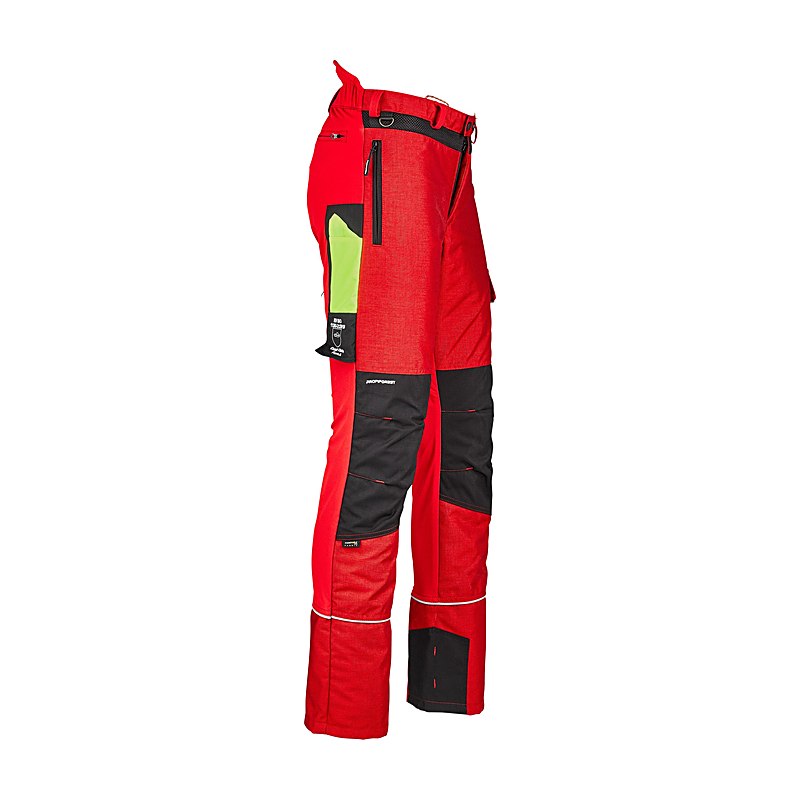 Profiforest Schnittschutzbundhose Summer, rot, Größe XL