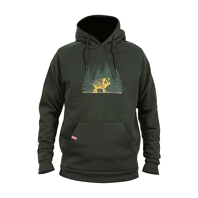Hart Pullover Branded-H Wildboar, grün, Größe S