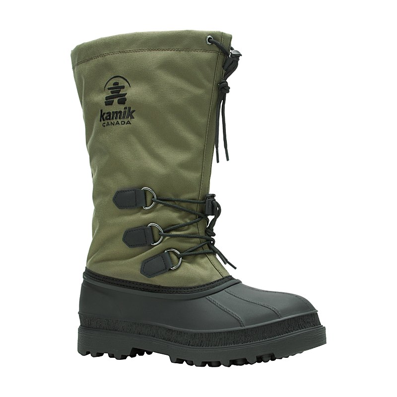 Kamik Winterstiefel Canuck, dark olive, Größe 46