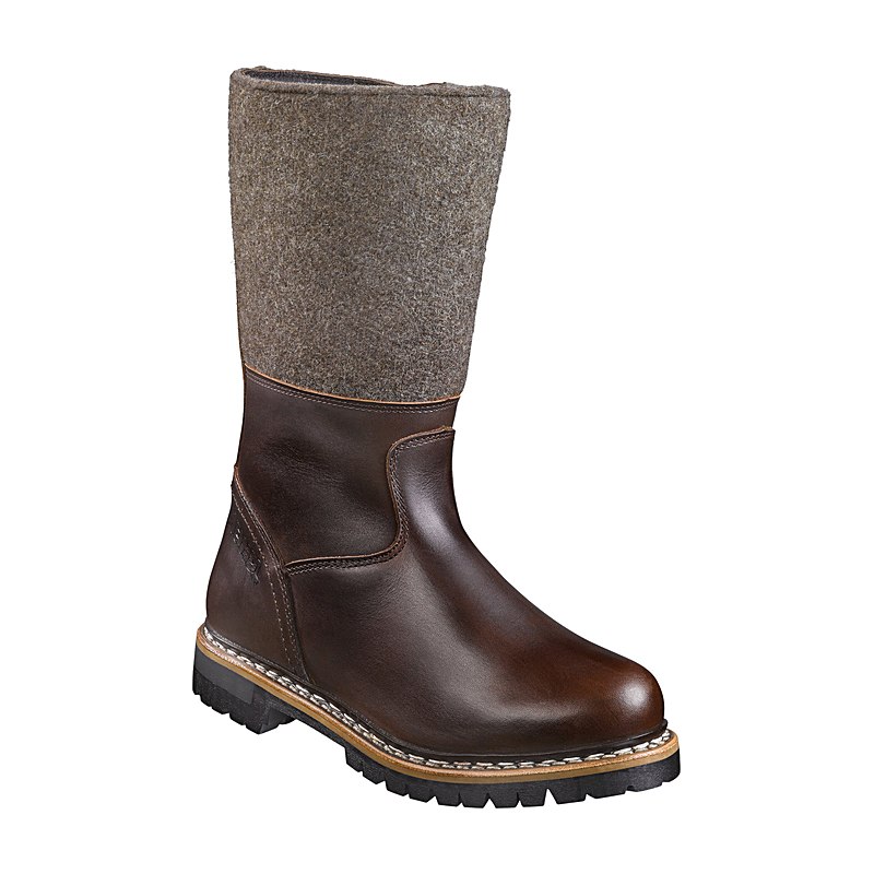 Meindl Winterstiefel Filzmoos, dunkelbraun, Größe 7,5