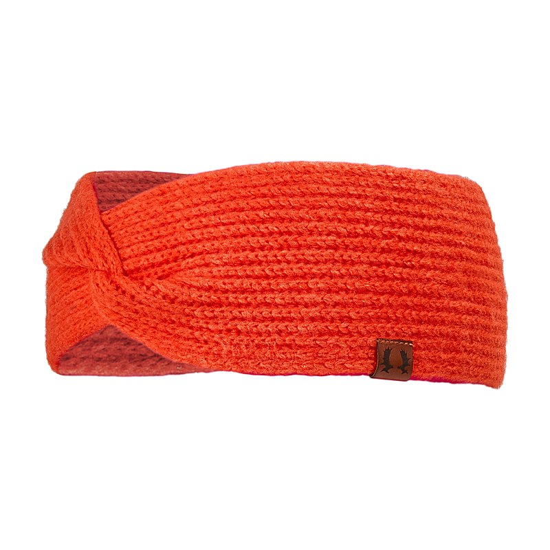 Nordforest Hunting Stirnband Viskosefleece, orange, Größe one size
