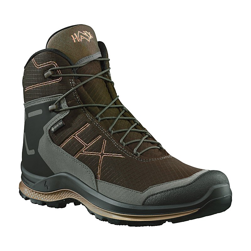 Haix Wanderschuhe Black Eagle Adventure 3.0 GTX mid, khaki-rock, Größe 6