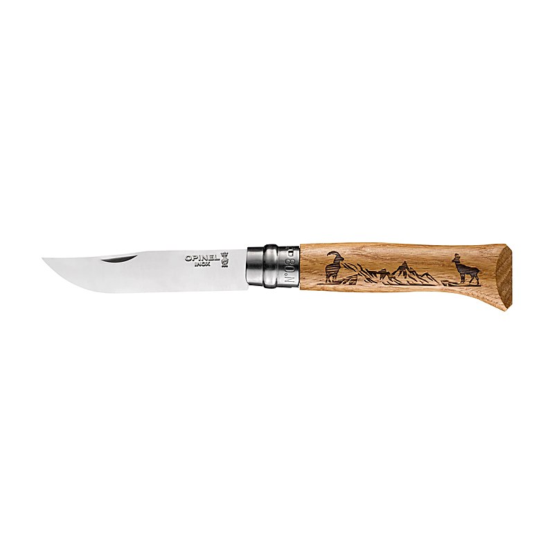 Opinel Messer Nr. 8 Animalia Gams