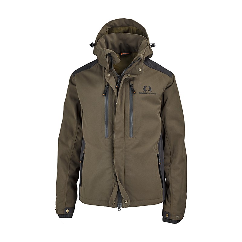 Nordforest Hunting Jacke Skadi, dark brownish green, Größe 6XL