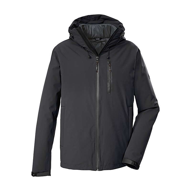 Killtec Funktionsjacke 3in1 KOW 95, schwarz, Größe S
