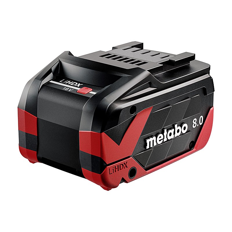 Metabo Akku LiHDX 18 V 8,0 Ah