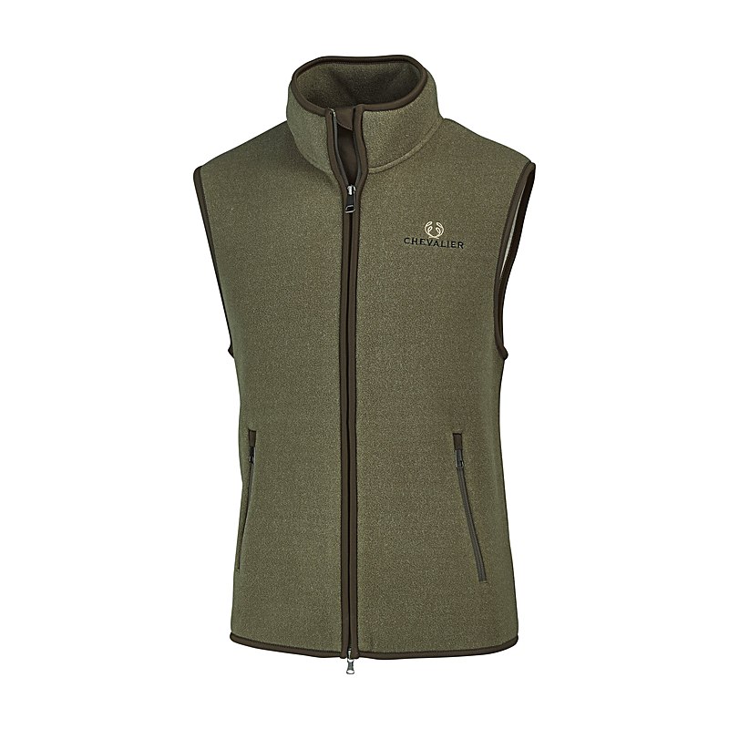 Chevalier Fleeceweste Mainstone, khaki green, Größe 3XL