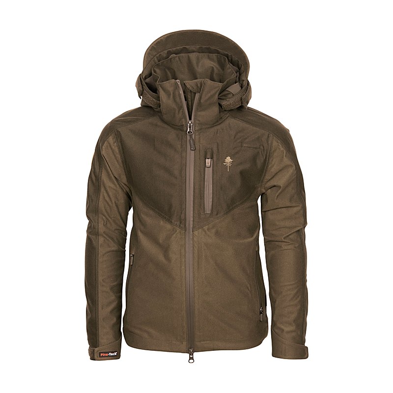 Pinewood Jacke Furudal Active 2L, h.brown-suede brown, Größe 164