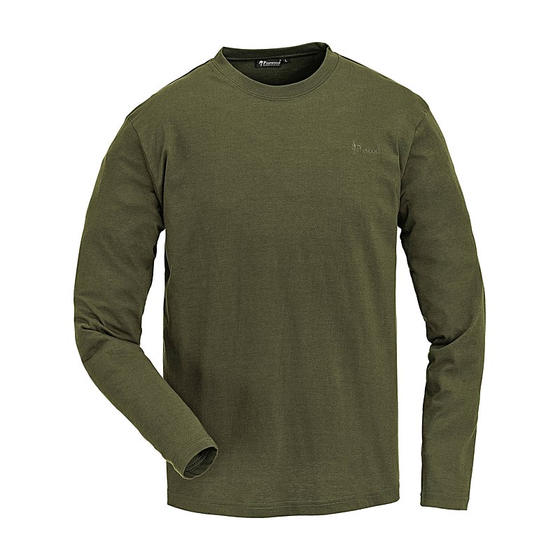 Pinewood Langarmshirt 2er-Pack, green, Größe M