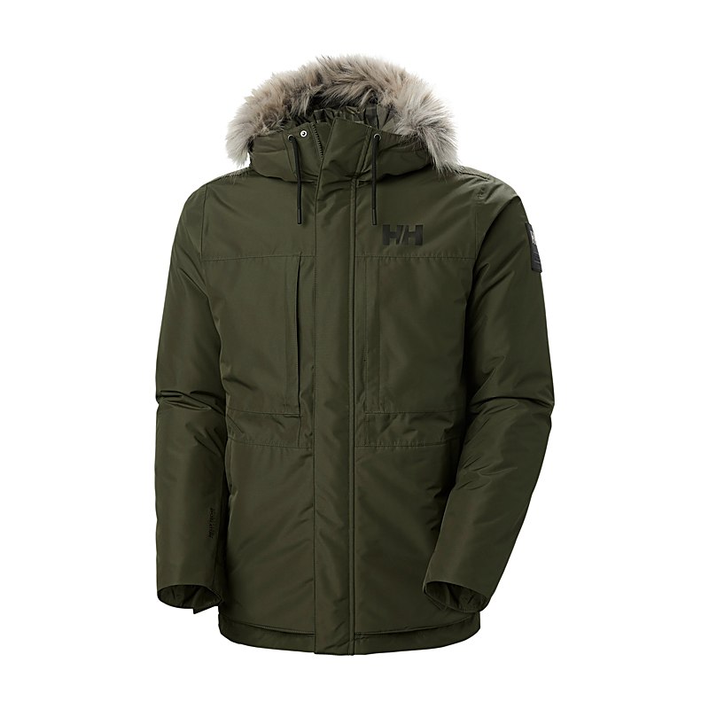 Helly Hansen Parka Coastal 3.0, utility green, Größe S
